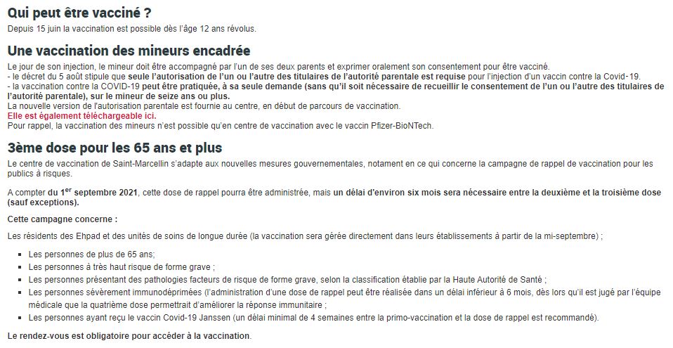 Centre de vaccination 27092021 1
