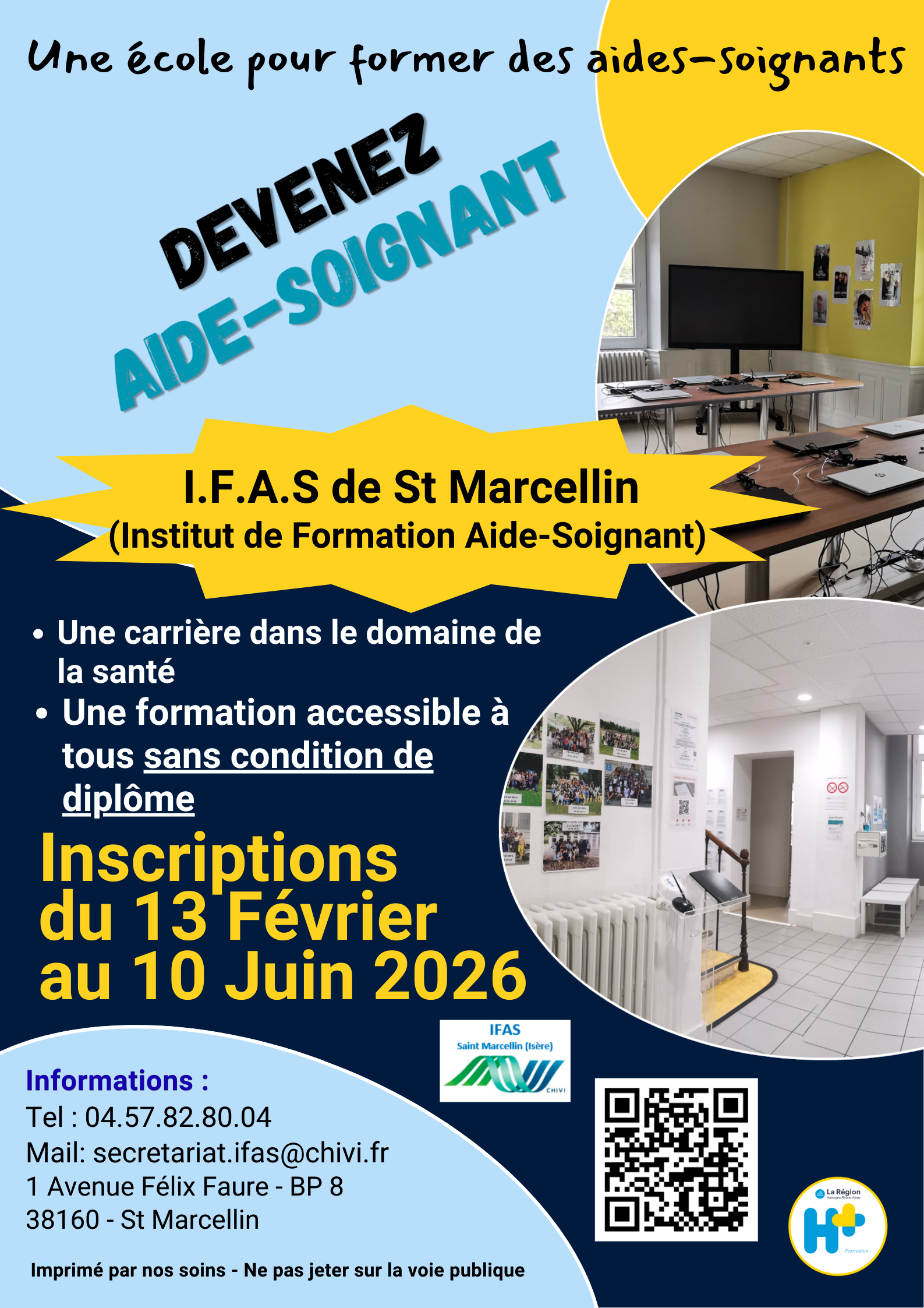 affiche sélection 2026 ST MARCELLIN
